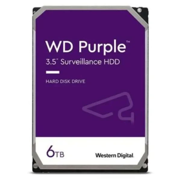 C-HDD6200-PUR | 6TB WD Purple Surveillance Hard Drive