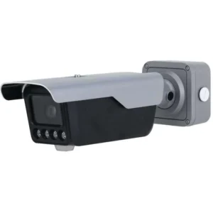 "Diamond LPR413-IRASPV4-0832 4MP bullet camera with Full Time Color, Infrared night vision, and License Plate Recognition (LPR), featuring True WDR, IP67 water resistance, and two-way audio."